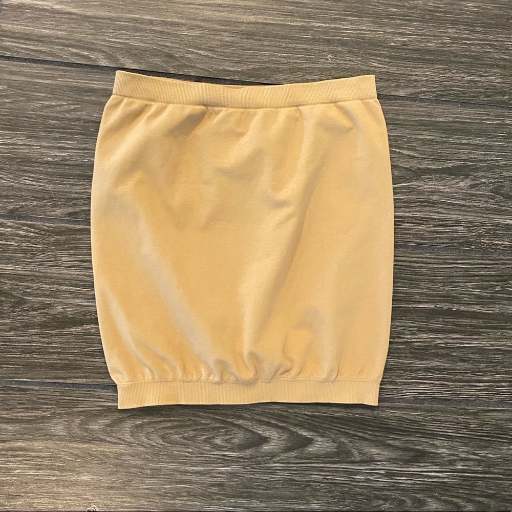 Kurve Basic Tube Top in Chocolate Milk Size M/L